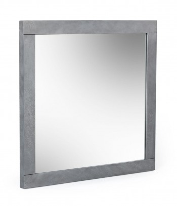 Modrest Buckley - Modern Grey Crackle Mirror
